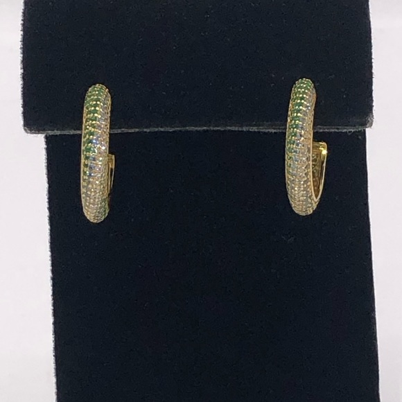 Swirl Hoop Earrings - Picture 8 of 10